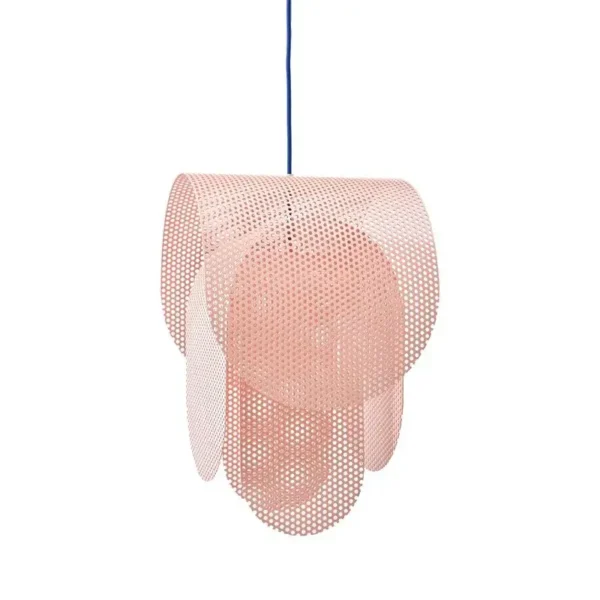 Skeleton LED Pendant Light, Pink